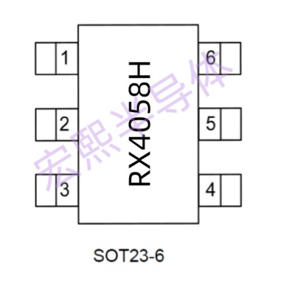 RX4058H  1A 線性鋰電池充電管理芯片